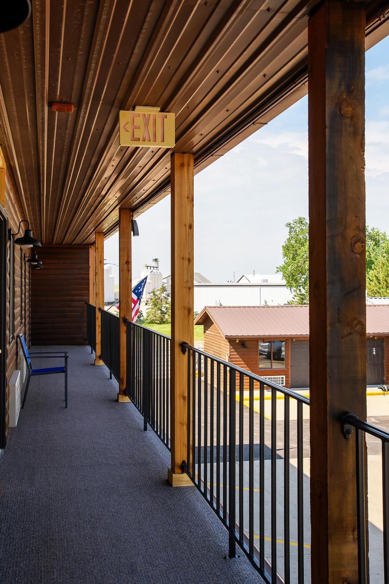 Hansen Inn & Cabins Wall Kültér fotó
